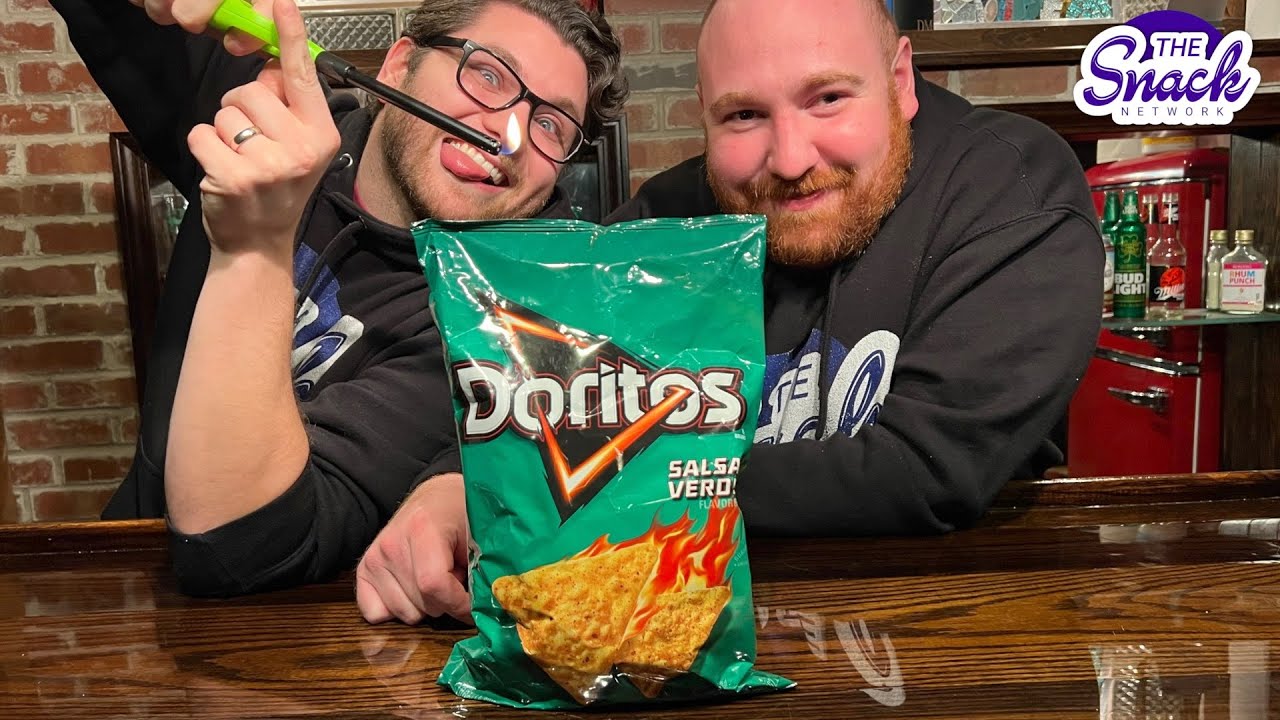 DORITOS Salsa Verde Chips Review!!! YouTube