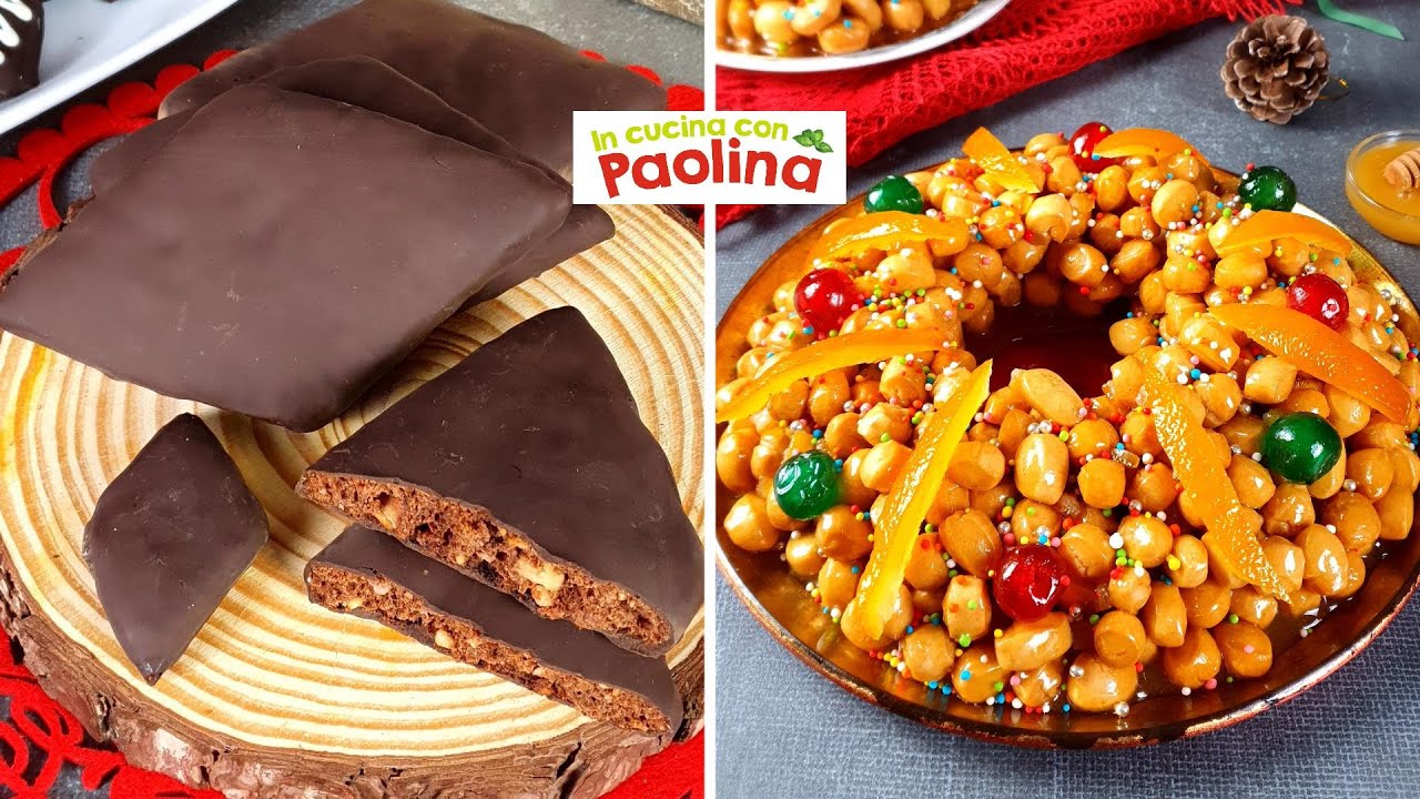 Неаполитанские рождественские десерты🎄 МОСТАЧЧОЛИ И СТРУФФОЛИ.