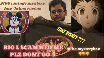 $100 VINTAGE MYSTERY BOX +$30 HYPEBEAST BOX BIG LET DOWN (@The.mysterybox)check bio for time skip