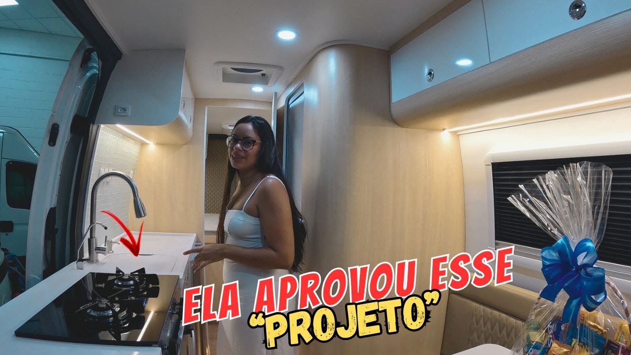 Tour de um Motorhome com a NATE, em uma Sprinter 415 Extra Longa.