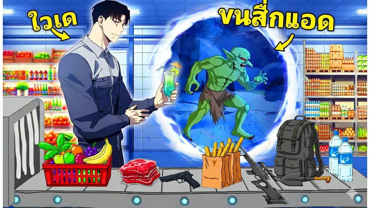 ทุกคนกำลังดิ้นรนเอาชีวิตรอด แต่เขานั่งชิลในมิติปลอดภัย - สรุปมังงะ