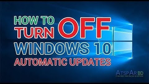 How to Disable Automatic Update of Windows 10| Smart Tricks| 2018