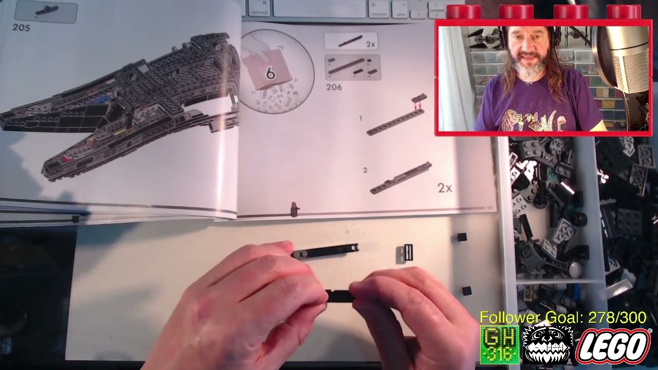 LEGO Star Wars 75336 Inquisitor Transport Scythe, Part 2 (Year: 2022)