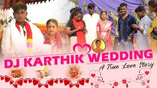 Dj Karthik Marriage Video | Dj Karthik Marriage Vlog || A True Love Story || Rishi_ Stylish_official