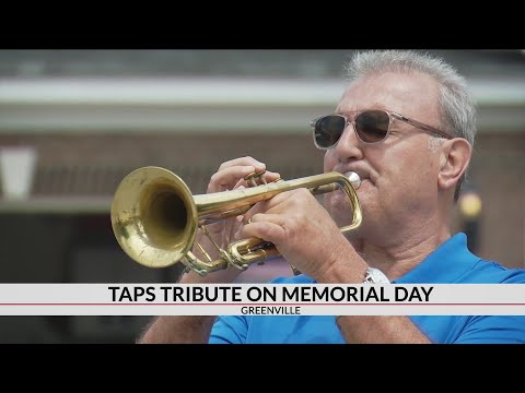 Taps Played To Honor Fallen Soldiers