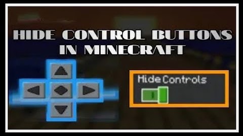 Hide buttons in minecraft