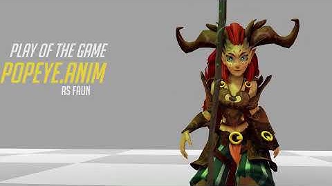 Game animation reel 2020