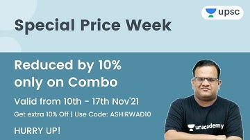 Special Price Week Discount | UPSC CSE | Ashirwad Sir | Use Code: ASHIRWAD10