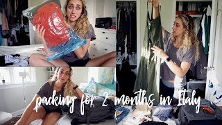 Packing for 2 Months of Travel ~ Estate in Italia!