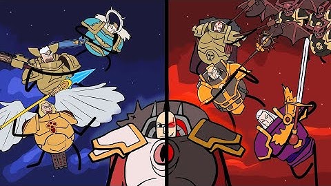 The ENTIRE Horus Heresy Explained in 15 Minutes | Warhammer 40K Lore