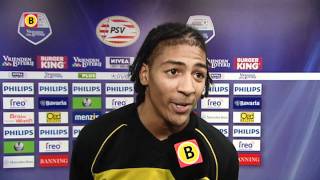 Vitesse-Speler Patrick Van Aanholt Na Psv-Vitesse
