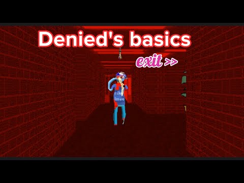 Denied's basics Pre-release 666 {🔴Me and Denied Are 3x FASTER🔴} Challenge - Baldi's basics mod