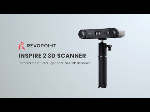 Revopoint INSPIRE 2 - Infrared Structured Light and Laser 3D Scanner - video from Revopoint 3D