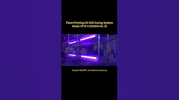 Flexo Printing UV LED Curing System