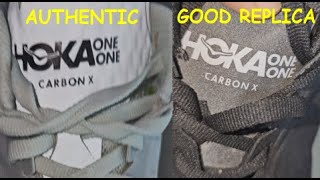 Download Lagu Real vs fake Hoka Carbon x sneakers. How to spot replica Hoka one one carbon x shoes MP3