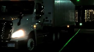 Safety Laser Docking System for Trucks and Trailers