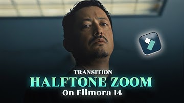 How to Make Smooth Halftone Zoom Transition in Filmora 14