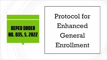 GUIDELINES ON ENROLLMENT FOR SCHOOL YEAR 2022-2023