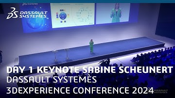Opening Keynote Sabine Scheunert | 3DEXPERIENCE Conference 2024