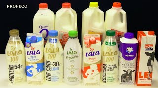 Leches y productos lácteos pasteurizados | Estudio de Calidad | Profeco