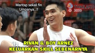 Josss..!! RIVAN & BOY ARNEZ dkk  bikin pemain Filipina Kocar-kacir || Sea Games 2025
