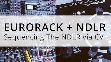 Sequencing The NDLR with Eurorack