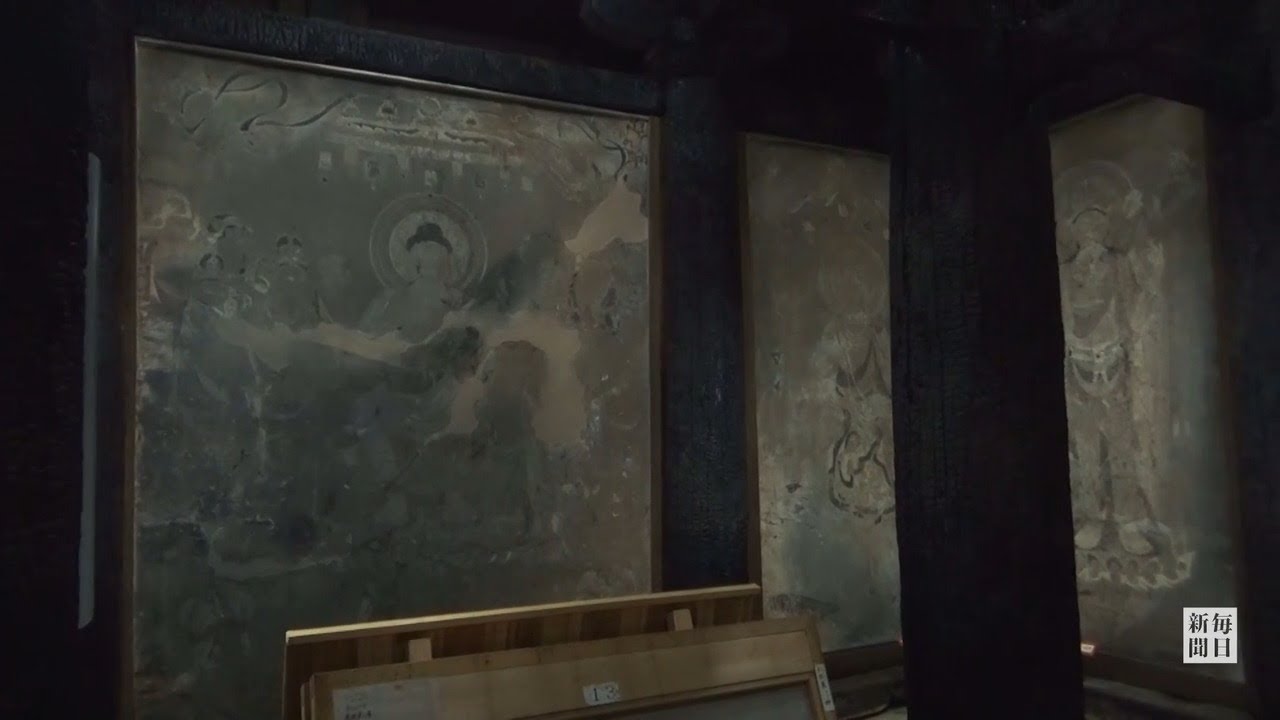 法隆寺の焼損金堂壁画、10日から27年ぶり限定公開 国重要文化財