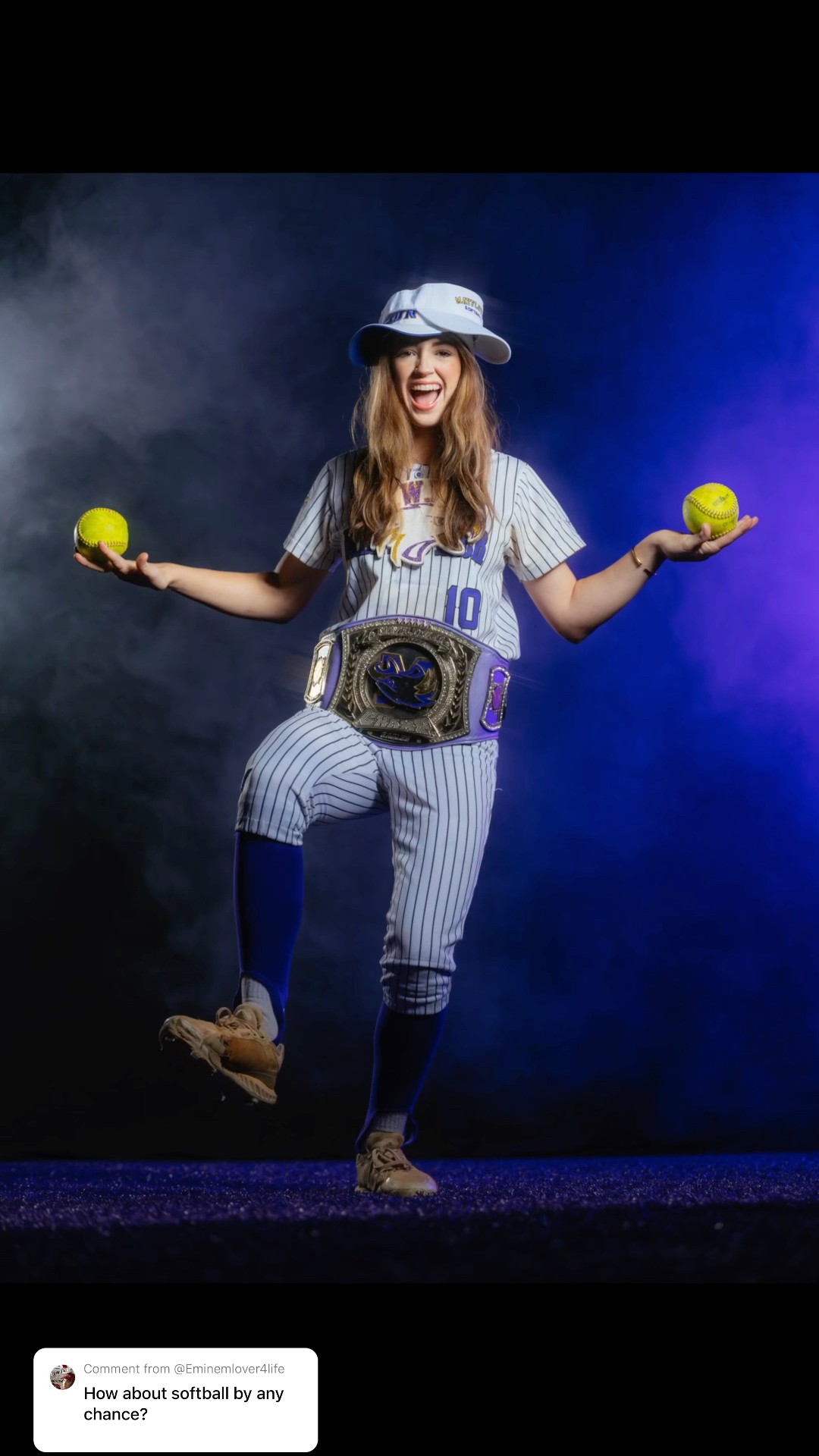 In their awkward pose era! Fun and awkward #softball poses! #sportsphotographer