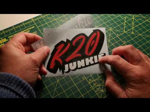 How to Make Professional Vinyl Stickers with Single J's Decal  +@CreateWithSilhouette 