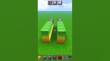 How To Make Bus In Minecraft using Piston #minecraftshorts