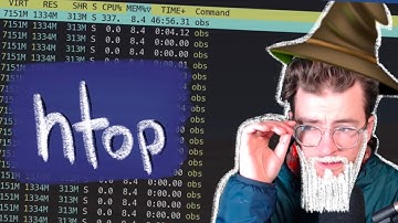 htop - become a linux wizard