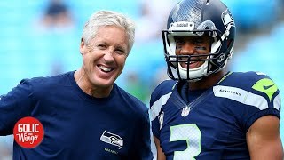 Russell Wilson becomes the highest-paid player after new deal with Seahawks | Golic and Wingo