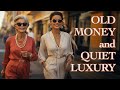 Old money and quiet luxury style at an elegant age  how italians achieve elegance in dressing