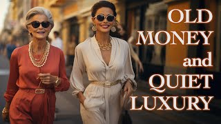 OLD MONEY and Quiet Luxury Style at an Elegant Age. 🇮🇹 How Italians achieve elegance in dressing