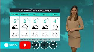 ATV időjárás-jelentés 2022.01.28.