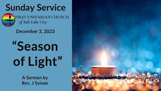 Season of Light (December 3, 2023)
December 3, 2023 service for the First Unitarian Church of Salt Lake City. The Reverend J Sylvans sermon recounts their experience during the COVID-19 pandemic, particularly their fertility journey with their wife and the initial cancellation of their embryo transfer due to the pandemic. Rev. Sylvan urges the congregation to find and nurture their own sources of light amidst darkness and uncertainty.
Special thanks to John Major for providing all the music for this service!
ORDER OF SERVICE
00:00 π΅ Introduction: We Will Go Out In The World β music by David Owens
01:02 π΅ Prelude: Theme (Very freely) and Variation I from O Come, O Come, Emmanuel: Variations for Guitar by Lewis Richmond (American, b. 1947) β John Major, guitar
05:10 π΅ Introit: # 188, Come, Come, Whoever You Are β words adapted from Rumi (1207-1273); music by Rev. Lynn Ungar (American, b. 1963); led by John Major
06:13 Welcome & Announcements β Rev. J Sylvan
09:06 Chalice Lighting β Rev. J Sylvan
11:05 π΅ Opening Hymn: # 346, Come, Sing a Song with Me by Carolyn McDade (American, b. 1935)
14:24 Lay Minister: Lissa Lander
21:52 π΅ Interlude: Variation VI (Moderato) from O Come, O Come, Emmanuel: Variations for Guitarβ by Lewis Richmond (American, b. 1947) β John Major, guitar
23:44 Offertory β Rev. J Sylvan and Randall Carlisle, Odyssey House
33:02 π΅ Doxology: From All that Dwell Below the Skies
33:57 Sermon: Season of Light β Rev. J Sylvan
49:47 π΅ Closing Hymn: # 225, O Come, O Come, Emmanuel β words: Latin c. 9th cent., trans. based on John Mason Neale (English, 1818-1866); music adapted by Thomas Helmore (English, 1811-1890) from a 15th-century French melody
51:32 Benediction β Rev. J Sylvan
52:30 π΅ Postlude: Variation IX (Slowly, gracefully), Variation X and Theme (Freely, as though singing) from O Come, O Come, Emmanuel: Variations for Guitar by Lewis Richmond (American, b. 1947) β John Major, guitar
57:54 Closing Words β Rev. J Sylvan
58:10 End Credits
Rev. J Sylvan, Senior Minister
Rev. Monica Dobbins, Assistant Minister
Amanda Esko, Director of Religious Education
David Owens, Director of Music
Stefanie Park, Administrator
Tristan Moore, Audiovisual Director
π First Unitarian Church of Salt Lake City
β Website: https://slcuu.org/
β Facebook: https://www.facebook.com/firstuuslc/
β Instagram: https://www.instagram.com/firstuuslc/
β YouTube: https://youtube.com/FirstUUSLC/
π We are supported by the financial contributions of our members and friends.
β Donate: https://slcuu.org/give
π¬ Related video topics from First Unitarian Church
β https://www.youtube.com/playlist?list=PLouELW-J6FZbDnrbE194WlV7b_q-9iZs0 Season of Light (December 3, 2023)