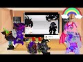 Aftons react to they tell me im a god michael afton mememy first reaction