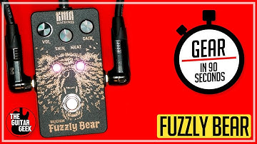 Fuzzly Bear - Gear In 90 Seconds- The Guitar Geek Pedal Demo