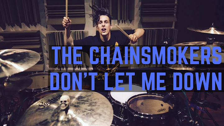 Don't Let Me Down Drums version - Drums performance video thumbnail