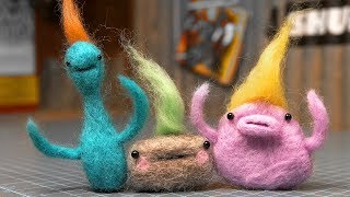 Needle Felting - Super Basics | How to Needle Felt