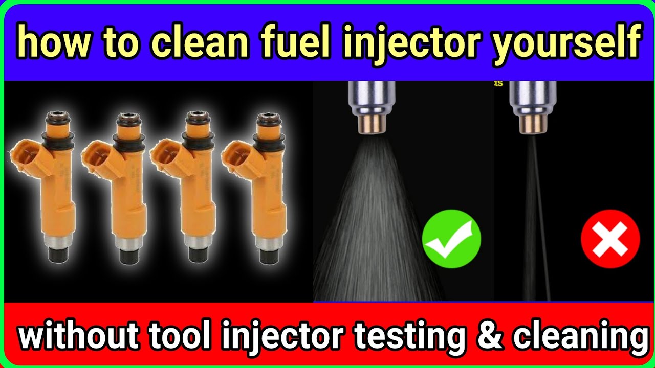 How to clean fuel injector yourself without special tools Guru.m