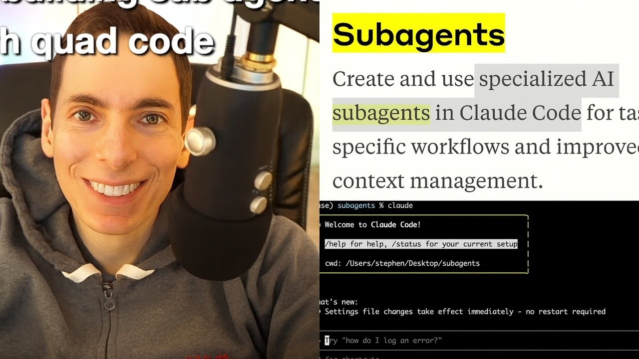 Subagents Claude Code - YouTube