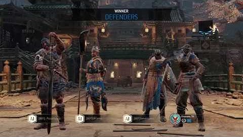 For Honor : Orochi vs Bot