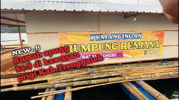RUMAH APUNG TERBARU DI PANTAI PRIGI TRENGGALEK‼️ RUMAH APUNG RENJANA||Fasilitasnya sangat memadai.