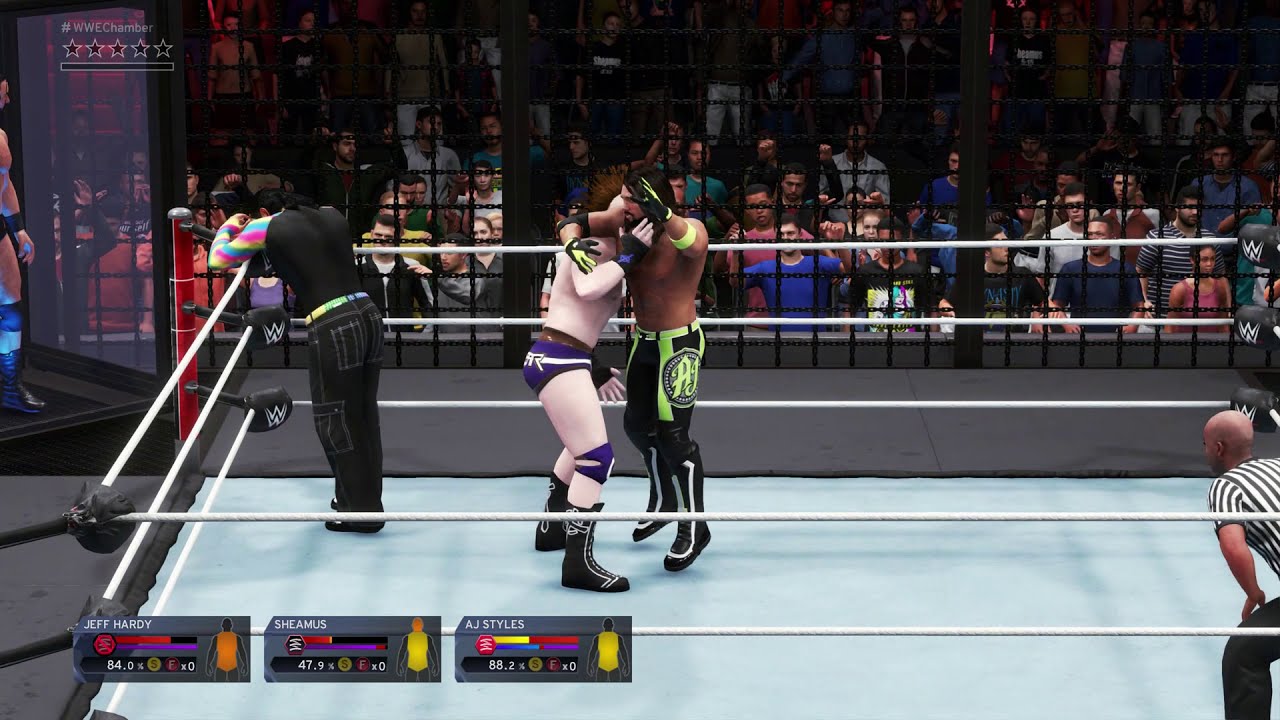 WWE Elimination Chamber 2021: RAW Elimination Chamber Match (WWE 2K20)