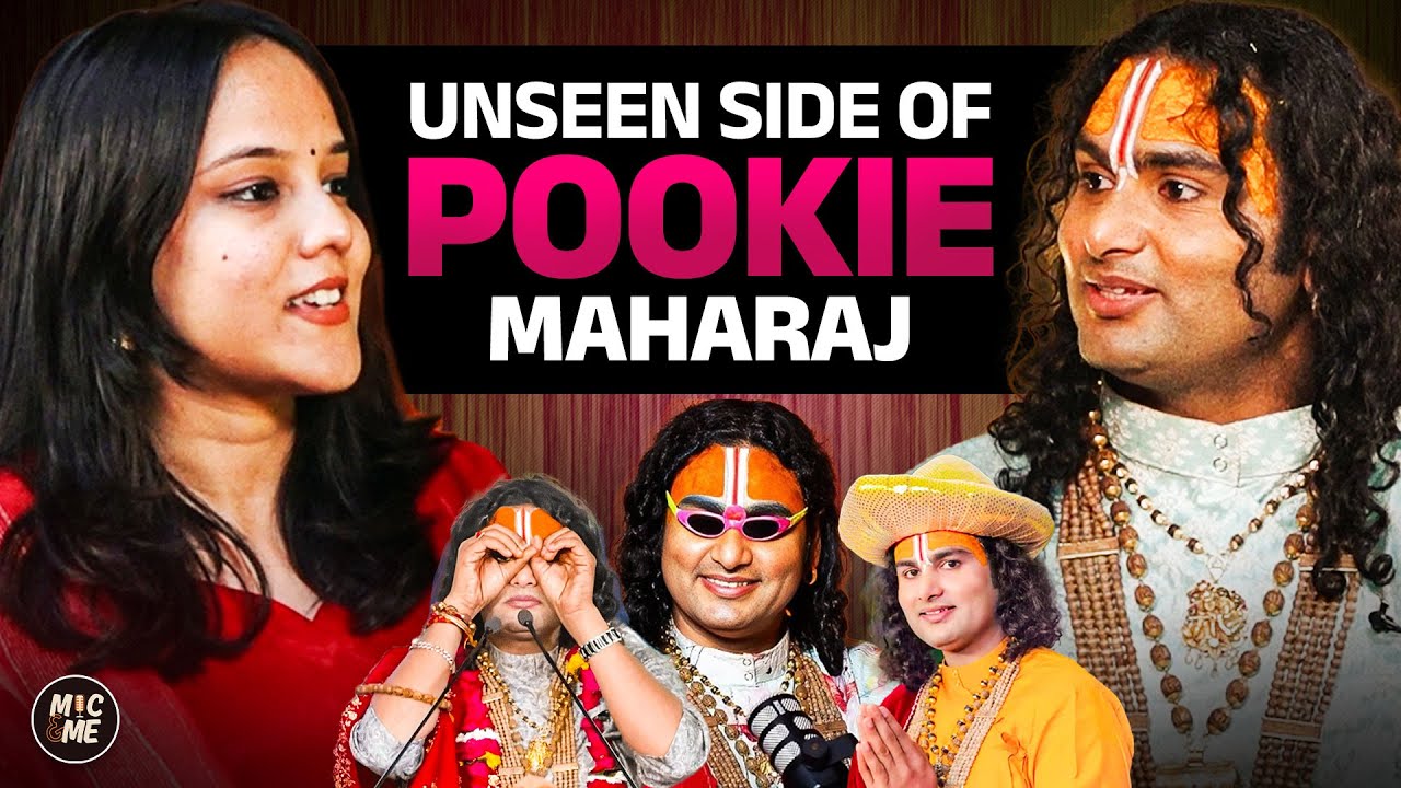 Dr. Aniruddhacharya Ji Maharaj AKA Pookie Baba || Mic&Me || Muskan Katoch