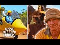 Gyro Plane Delivers Shane &amp; Russell’s Replacement Excavator Pin | Aussie Gold Hunters