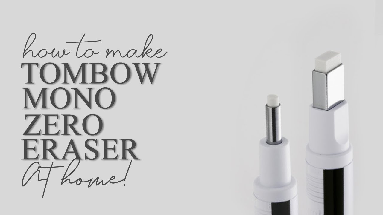 QUICK & EASY Tombow Mono Zero Eraser TRICKS for Shading GORGEOUS