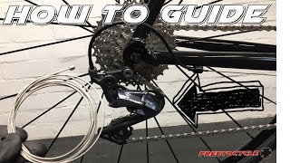 Shimano Rear Derailleur Shift Cable Change - How To Guide