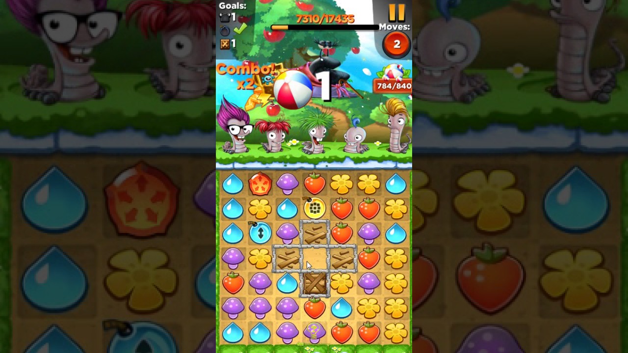 Best Fiends - GRANNY SLUG'S TREASURE #22 Level 5 - Walkthrough